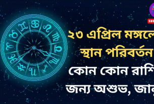 ২৩ এপ্রিল কুম্ভ রাশি থেকে মীন রাশিতে প্রবেশ মঙ্গলের